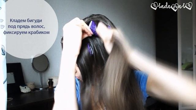 КАК придать ВОЛОСАМ ОБЪЕМ у корней \ Объемная укладка \ Объем волос без начеса смотреть онлайн