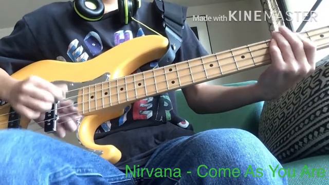 Nirvana - Come As You Are(bass cover) смотреть онлайн