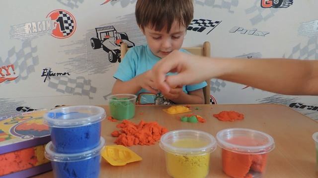 Радужный песок! Rainbow sand! смотреть онлайн