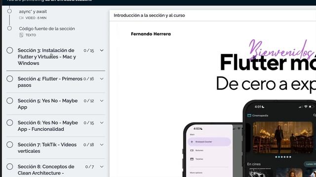 [S1/L02] Flutter Móvil: De cero a experto 2023 - ¿Cómo funcionará el curso? смотреть онлайн