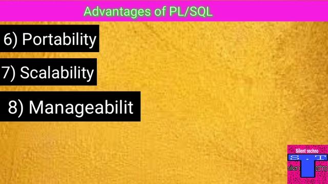 #PL/SQL Advantages of PL/SQL in Database management system (DBMS) || by silent techno смотреть онлайн