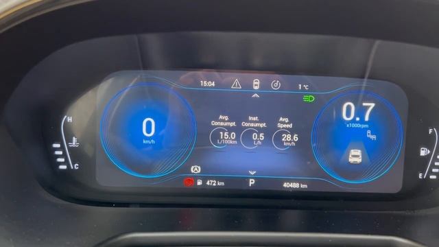 Exeed TXL. Смена тем приборной панели в дорестайлинговом эксиде