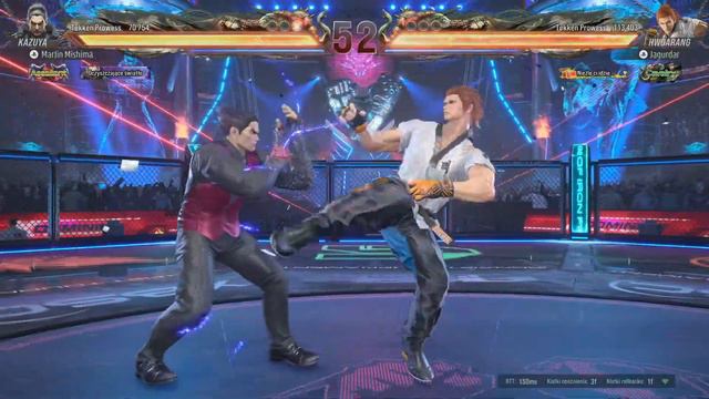 TEKKEN 8 Kazuya VS Hwoaranag 🕹️ Online matches PS5 🎧 смотреть онлайн