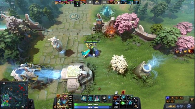 Тройка Dark willow через вынес карты и Четвёрка Oracle через дагон в Dota 2 смотреть онлайн