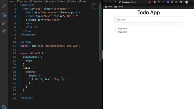 [뷰js 2 (vuejs 2) 미니 프로젝트] 20 Todo App 1 смотреть онлайн