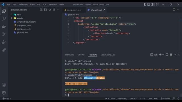 Usando Guzzle e PHPUnit para teste de API REST | Testes unitários | Testes automatizados | API смотреть онлайн