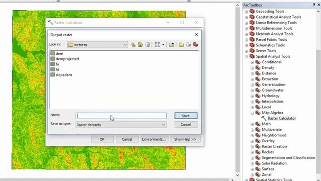 How to calculate Topographic wetness index using ArcGIS смотреть онлайн