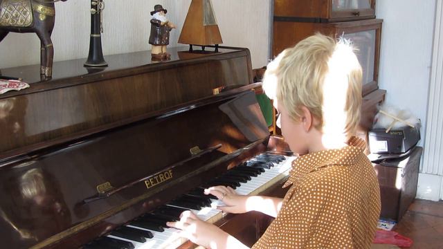 C.Gurlitt Etude №8 C Dur Starostin Misha Михаил Старостин Этюд К.Гурлитт C Dur