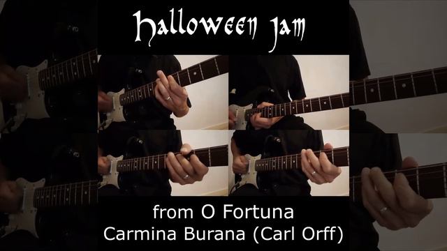 Rock Metal tribute ... O Fortuna - Carmina Burana - 30 second electric jam inspired by Carl Orff смотреть онлайн