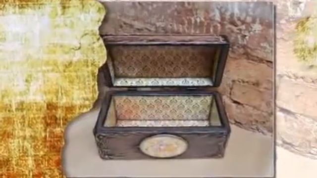 Имитация мятой кожи Сундук. Лёля Раевская смотреть онлайн