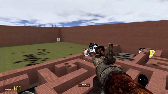 Nico's Nextbots Vs Obunga Family Maze Garry's Mod !!! смотреть онлайн