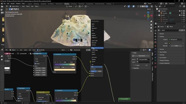 Can't sculpt? Think again! Blender sculpting tutorial for all - Part 2 смотреть онлайн