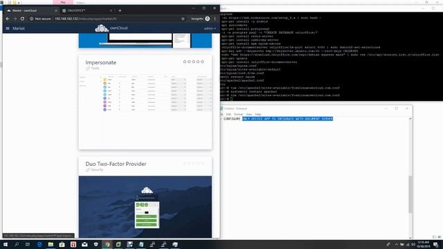 Onlyoffice Document Server Integration with Owncloud latest version on Ubuntu 18.04 Part 3/3 смотреть онлайн
