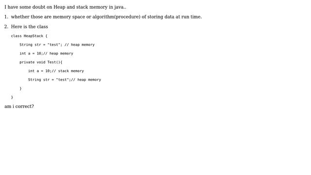 Software Engineering: Heap vs Stack Memory in java смотреть онлайн