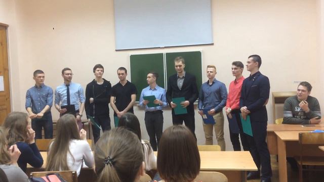 Поздравление прекрасной половины Магистра с 8 марта. смотреть онлайн