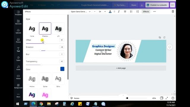 Linkedin Cover Design -Anyone can design (FREE) #canva #linkedin #projecttips смотреть онлайн