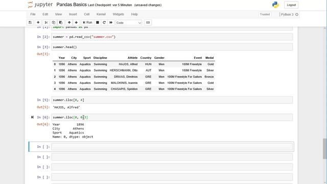 Pandas Bootcamp Part 7: Position-based indexing and slicing with iloc смотреть онлайн
