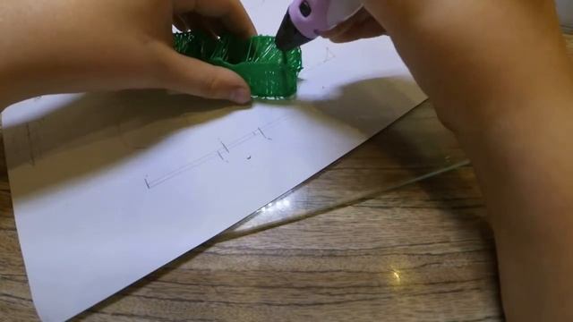 Рисуем 3D ручкой самолет У2 / Drawing 3D Pen Biplane U2