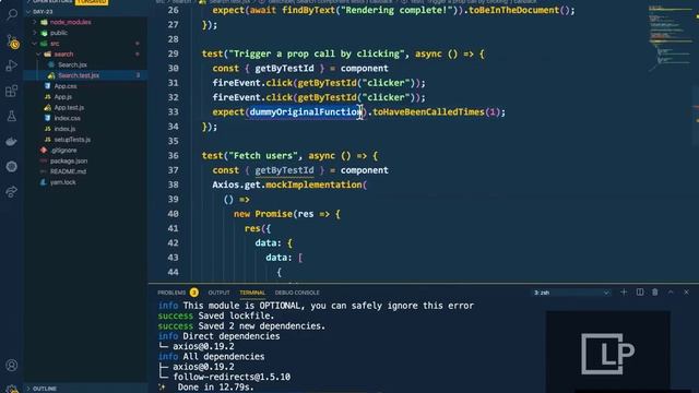 complete react testing tutorial part 8 of 8 смотреть онлайн
