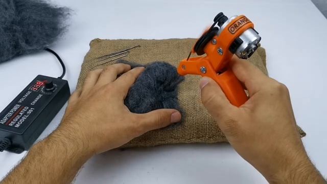 Машинка для валяния, фильцевальная машинка. Feltingmachine. Orange Fly смотреть онлайн