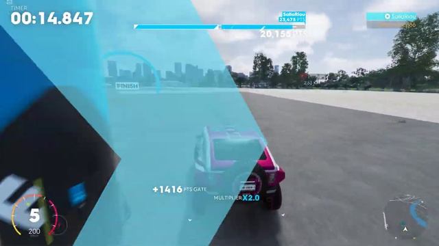 MIAMI AIRPORT SLALOM 23.478pts with Hummer (Hashiriya slalom) The Crew 2 смотреть онлайн