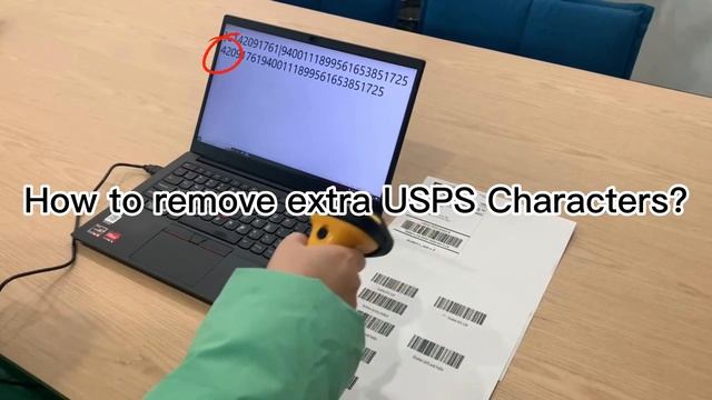 Remove Extra Characters of GS1 128 for Inateck 1D Scanners смотреть онлайн