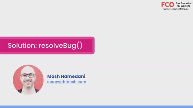10-13 - Solution- resolveBug смотреть онлайн