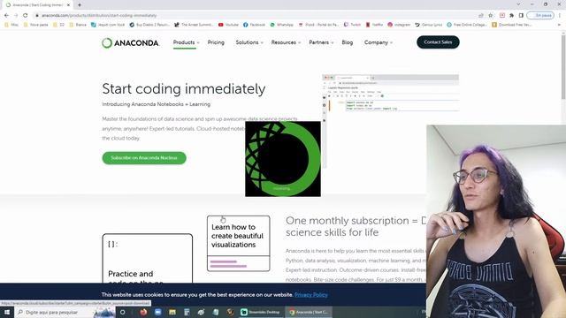Instalação do Python e Anaconda смотреть онлайн