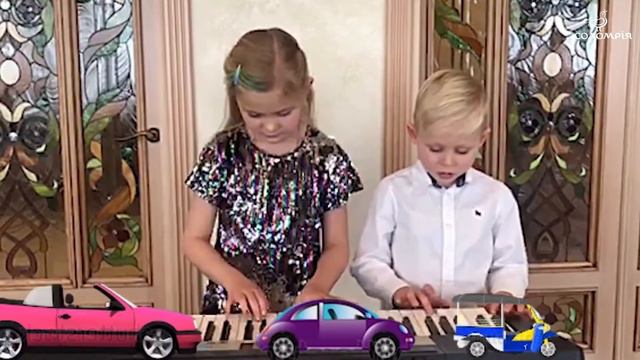 Натали и Лева "Машина" piano смотреть онлайн