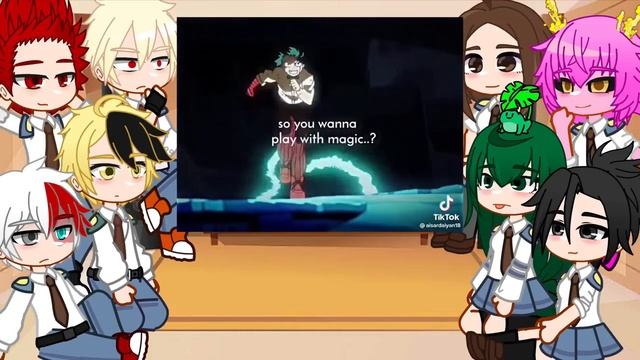 Past MHA React to Midoriya||Season 6 spoilers||NO SHIPS||Part 1/?|| смотреть онлайн