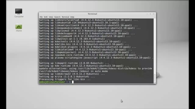 Install Krita 2.8 ( a digital painting & sketching tool ) in Linux Mint (Ubuntu) смотреть онлайн