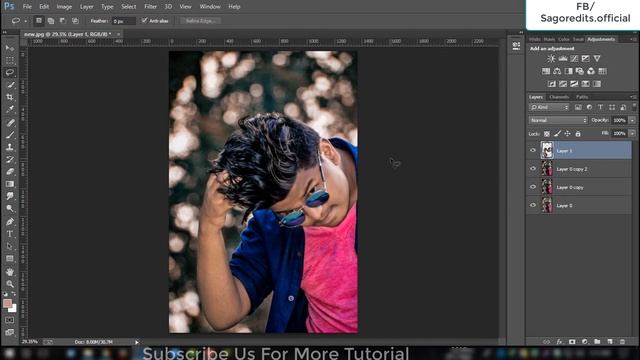 Camera Raw Editing Tutorial | Outdoor Black Portrait Editing | Photoshop CS6 смотреть онлайн