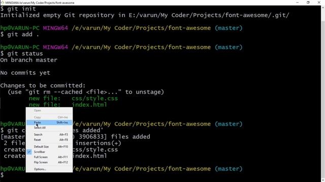 How to upload a folder on Github using git смотреть онлайн