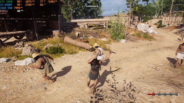 GTX 1660 6GB + i5 9400f + 16GB RAM Test in Assassins Creed Odyssey (1080p) смотреть онлайн
