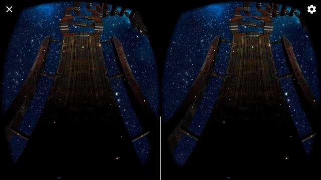 VR Roller Coaster: GALAXY 360 In Deep Space | Android Cardboard 360