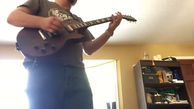 Playing my 2014 Gibson Les Paul LPJ смотреть онлайн