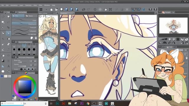 Drawing Fanime Screenshots for my Magical Girl OCs (PRISM) смотреть онлайн