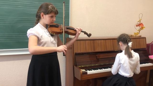 П.Чайковский «Вальс цветов» - Хохлова Анна и Златкина Анна смотреть онлайн