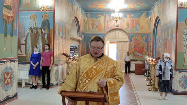 24 июля, вечернее богослужение в канун 5-ой недели по Пятидесятнице смотреть онлайн