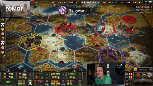 Rusviet Engineering 15 Turns | Wolf Among the Sheep | Ranked | Scythe Board Game | 9/16/21 смотреть онлайн