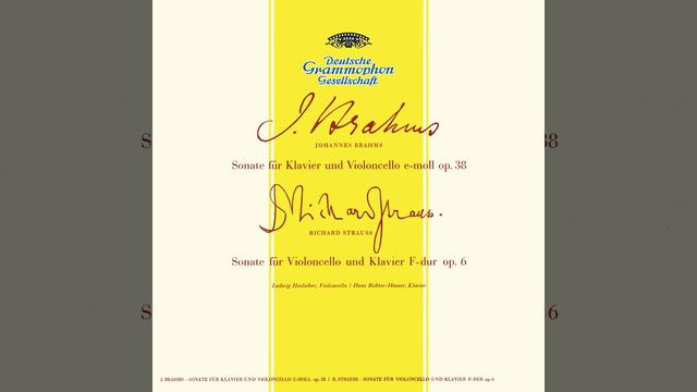 Brahms: Sonata For Cello And Piano No. 1 In E Minor, Op. 38 - 2. Allegretto quasi minuetto смотреть онлайн