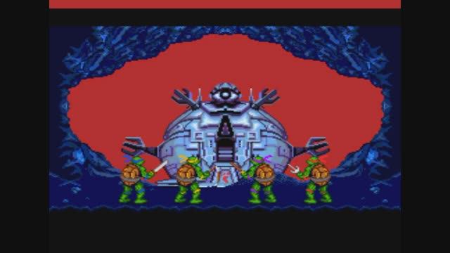 Sega Mega Drive 2 (Smd) 16-bit Teenage Mutant Ninja Turtles Return of the Shredder Scene 5