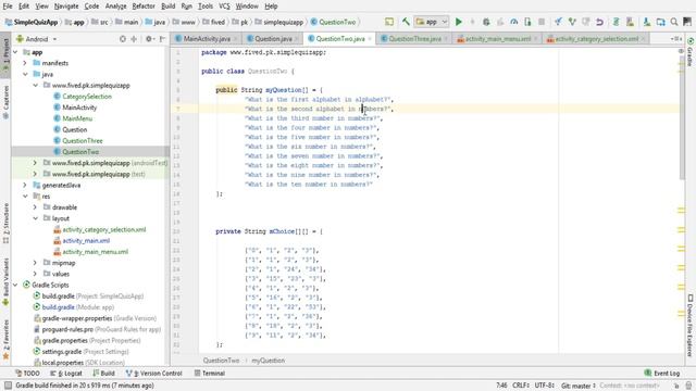 Develop Simple Quiz App Android Studio 2019 смотреть онлайн