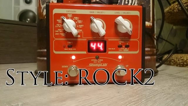 VOX STOMPLAB 1B. смотреть онлайн