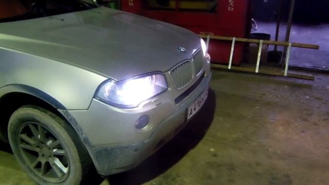 BMW X3 работа насоса системы очистки фар MEYLE 3130670001 смотреть онлайн