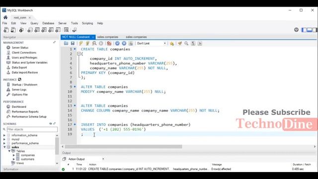 NOT NULL Constraint - sql not null constraint | what is not null constraints- Learn not null #20 смотреть онлайн