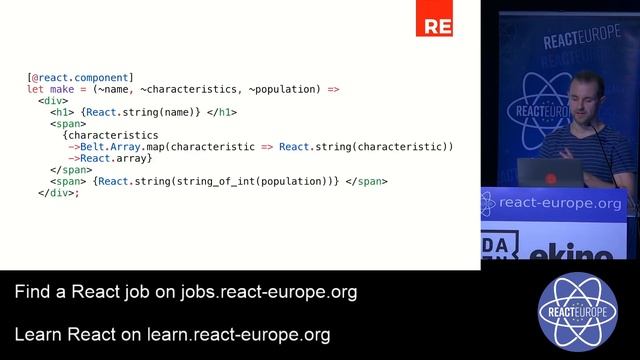 A Hitchhiker’s Guide to the new ReasonReact - Nik Graf aka @NikGraf at @ReactEurope 2019 смотреть онлайн