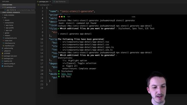 Automatically Create StencilJS Components with the Generate Command смотреть онлайн