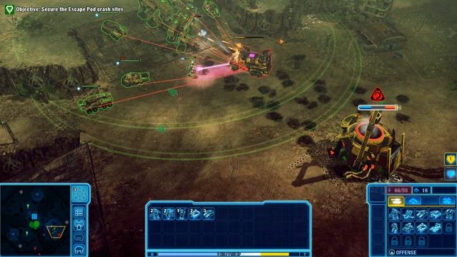 C&C 4 Tiberian Twilight - GDI Mission 3 - Transport Down [Hard] 1080p смотреть онлайн