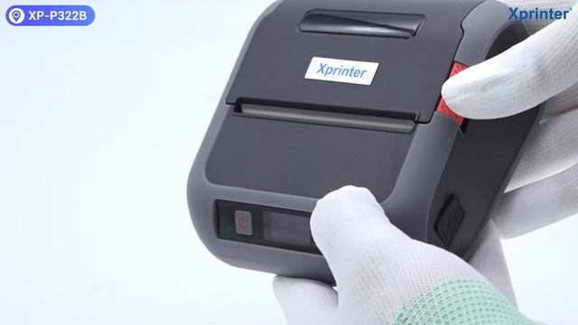 Xprinter Rugged Mobile Receipt & Label Printer XP-P322B with OLED Screen for Field-work смотреть онлайн